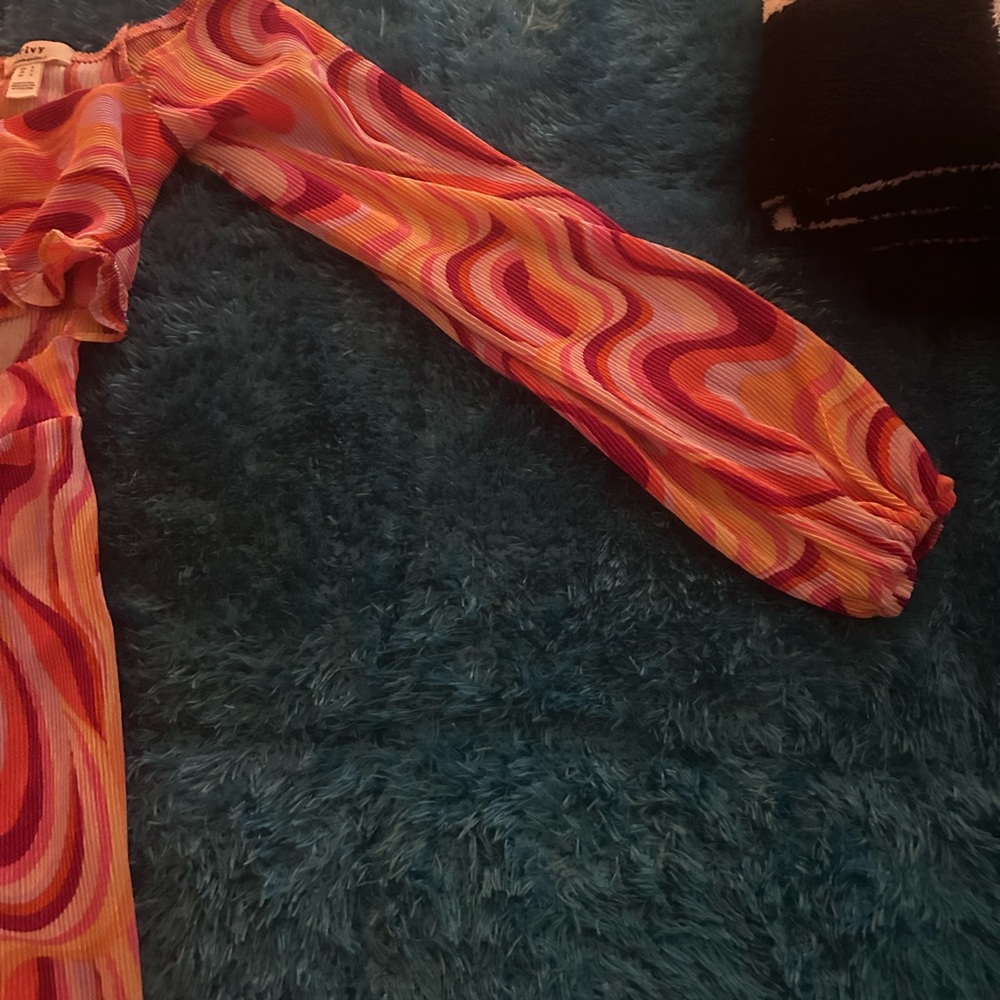 Privy Colorful Swirl Two-Piece Set - Picture 3 of 3